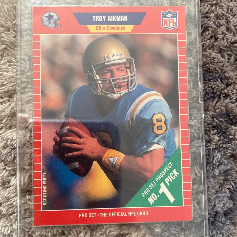 Troy Aikman QB Cowboys Scouting Photo #490